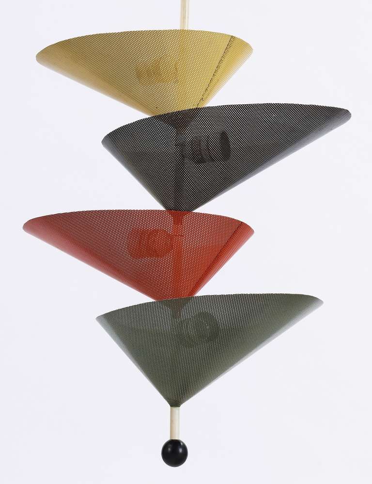Very Rare Mathieu Mategot Ceiling Light 1