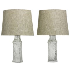 Two Beautiful Table Lamps by Timo Sarpaneva for Iittala 
LUXUS