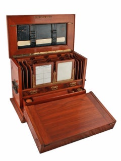 Walnut Stationery Cabinet 