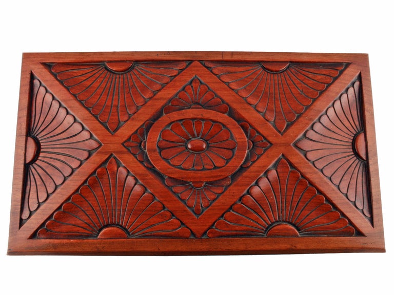 Walnut Stationery Cabinet