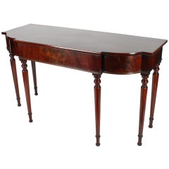 Antique Georgian Mahogany Serving Table. 