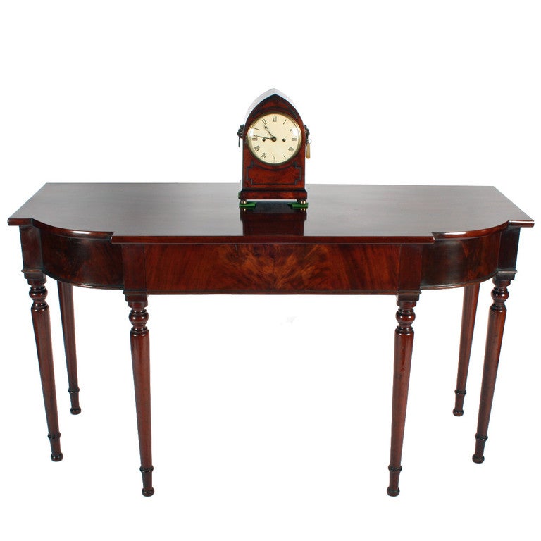 Georgian Mahogany Serving Table.