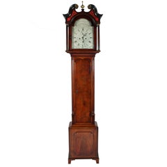 Georgian Edinburgh Grandfather Clock. 