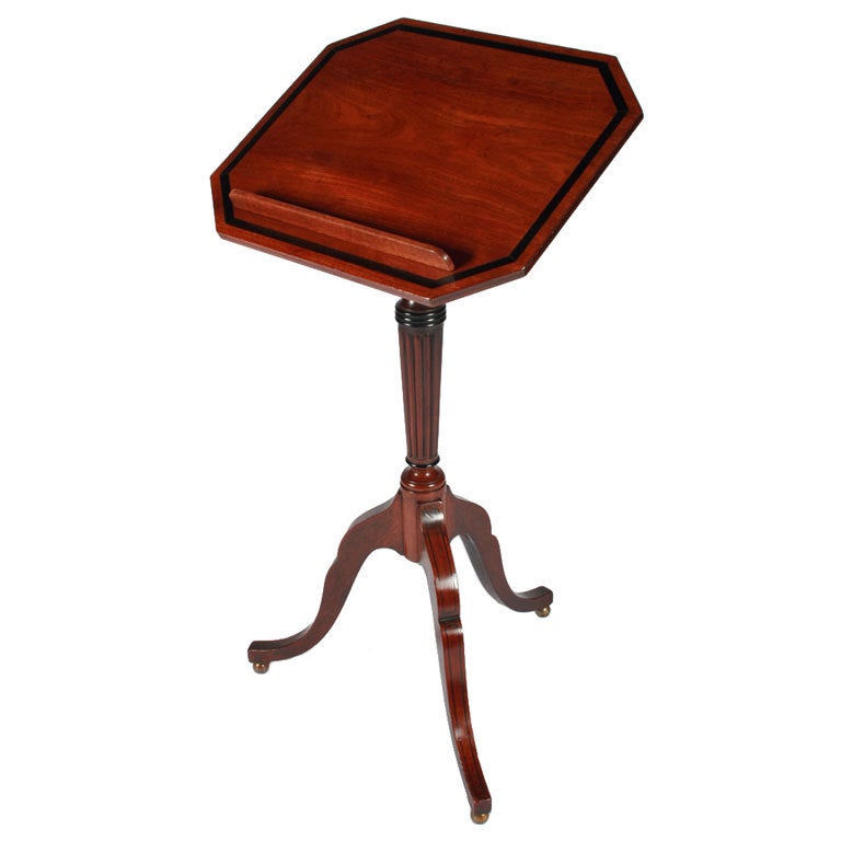 Regency Gillows Design Music Stand For Sale