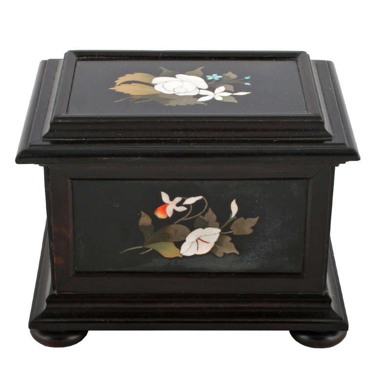 Italian Pietra Dura Box.