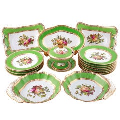 Early 19th Century Spode Porcelain Dessert Service