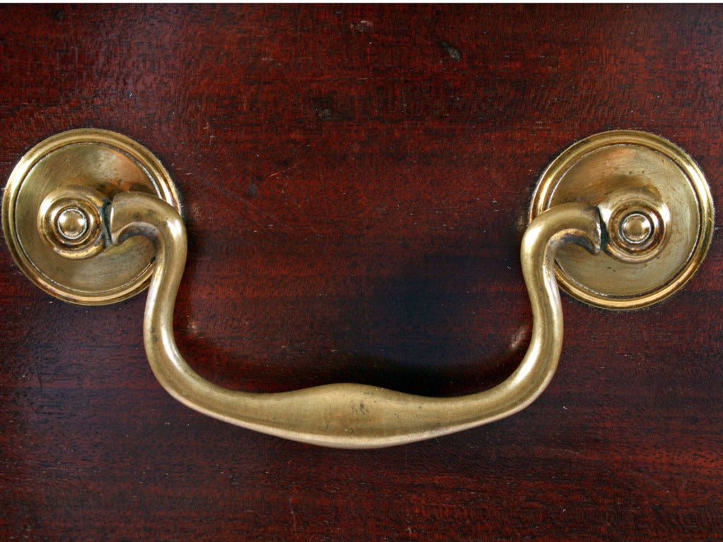 18th Century and Earlier 18th Century George III Mahogany Tallboy For Sale