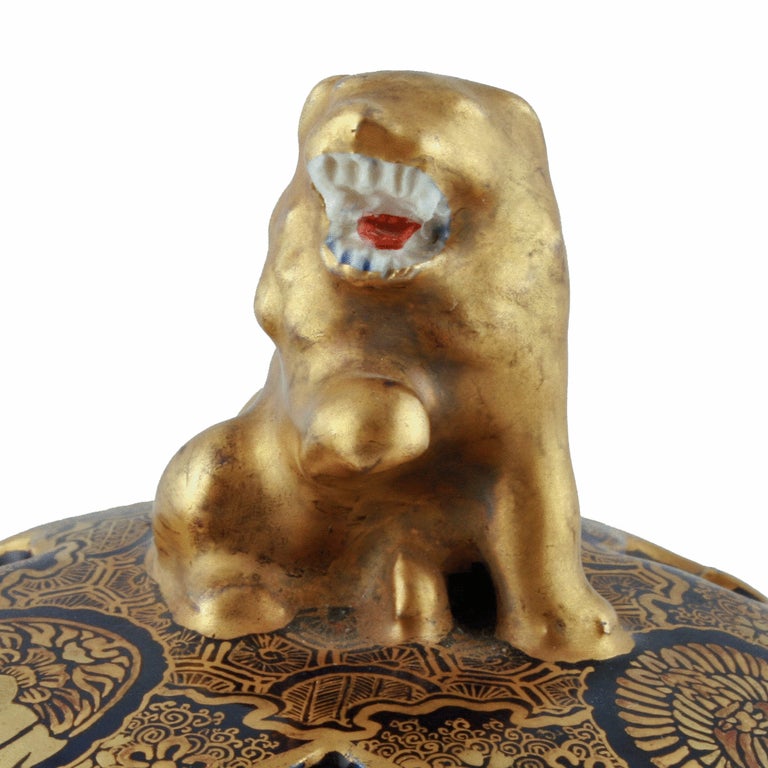 19th Century Japenese Satsuma Pottery Koro