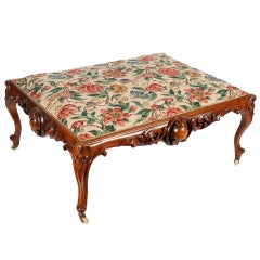 Large Victorian Centre Stool