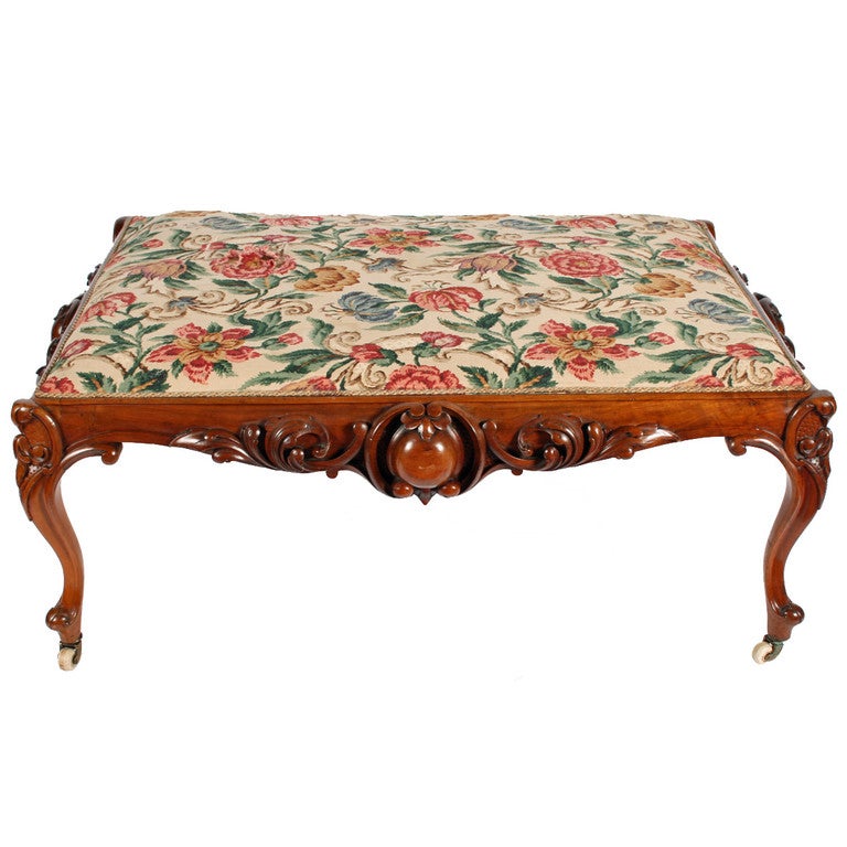 Large Victorian Centre Stool