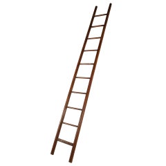 19th Century Oak Ladder