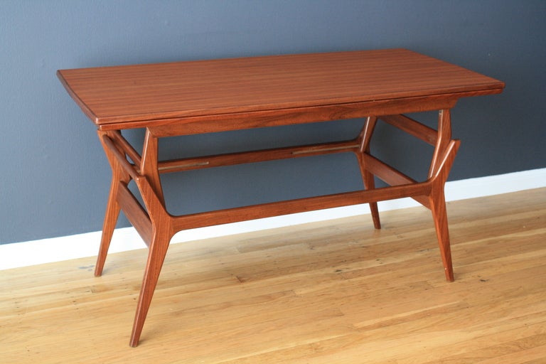 20th Century Danish Modern Teak Coffee Table/Dining Table