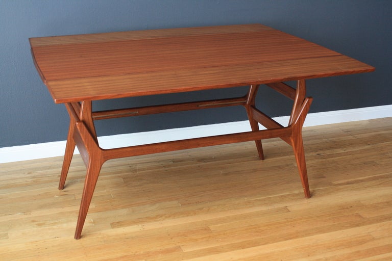 Danish Modern Teak Coffee Table/Dining Table 2