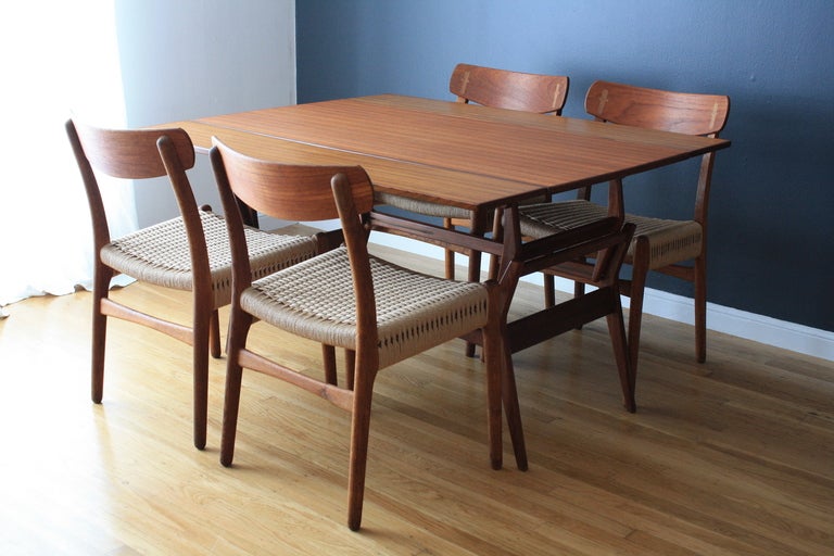 Danish Modern Teak Coffee Table/Dining Table 3
