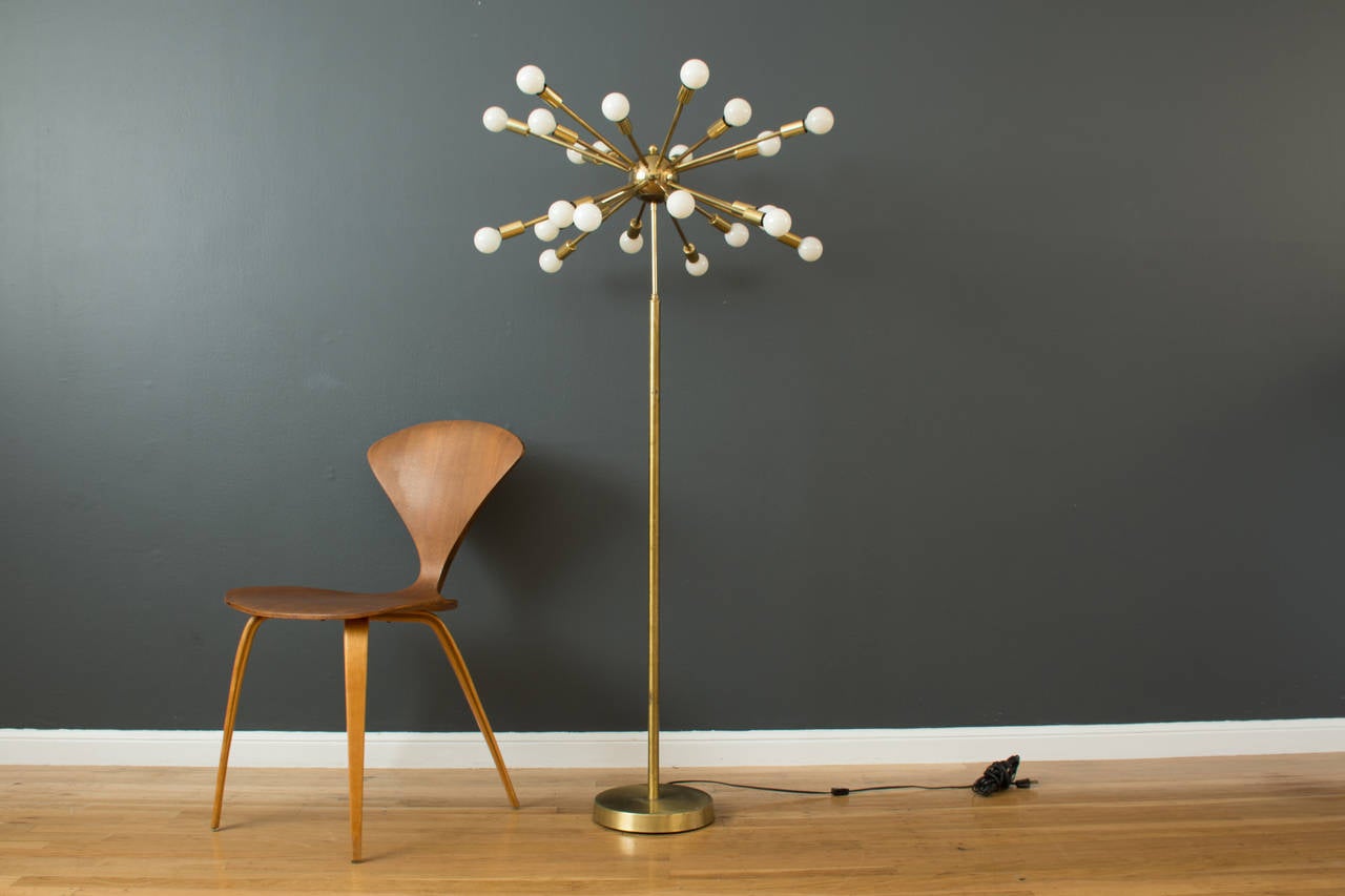 Vintage Mid-Century Sputnik Floor Lamp 2