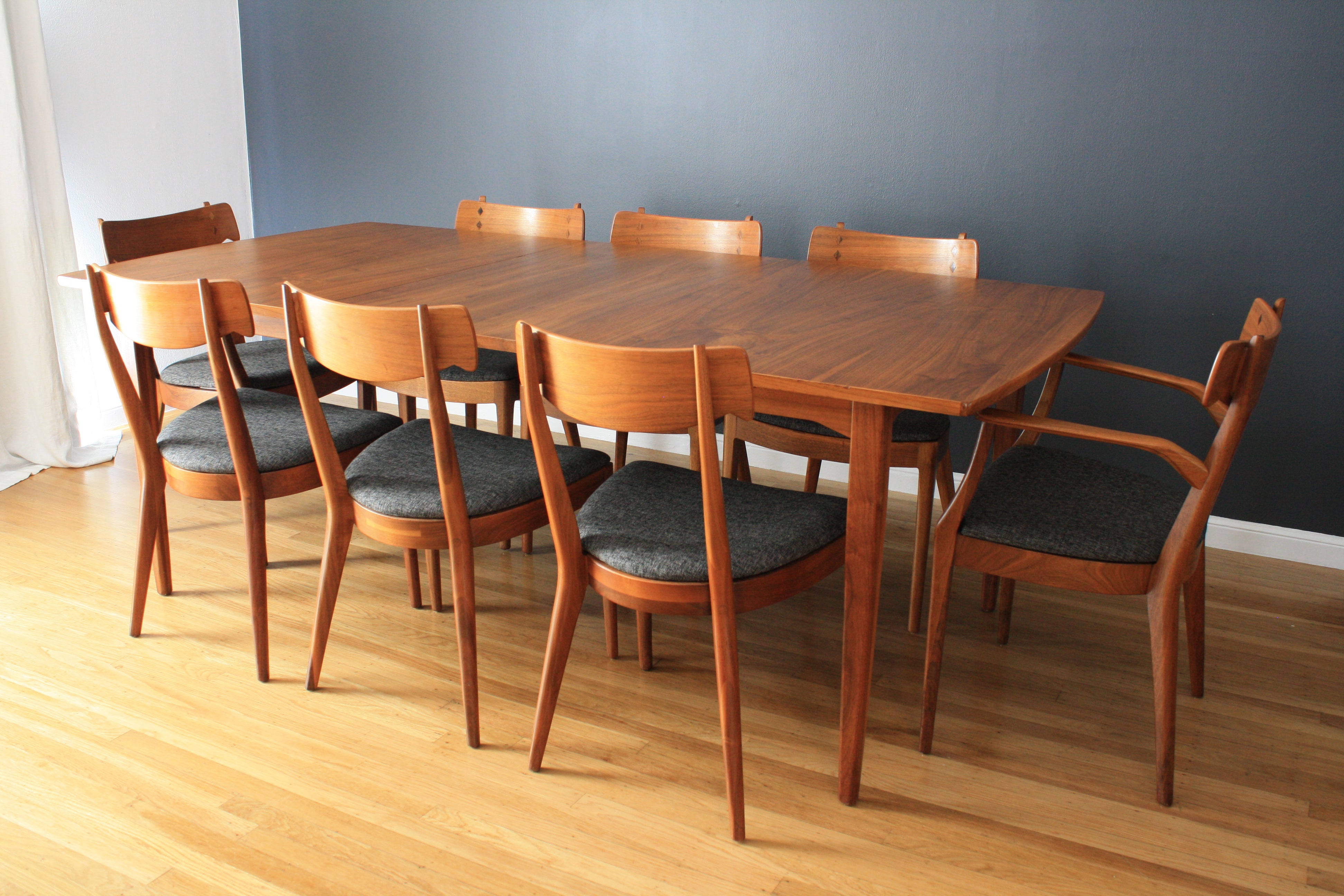 Vintage Mid-Century Kipp Stewart Dining Set For Sale