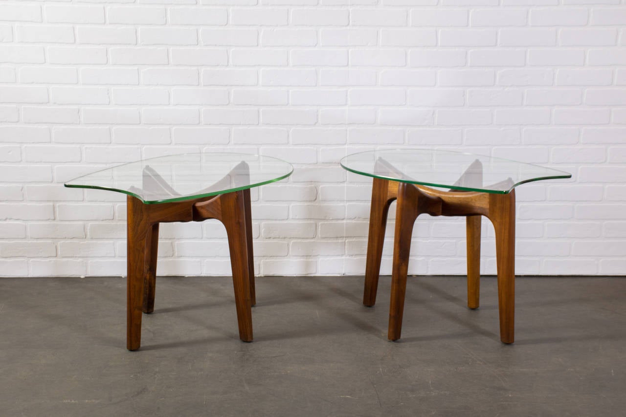 Mid-Century Modern Pair of Adrian Pearsall Side Tables