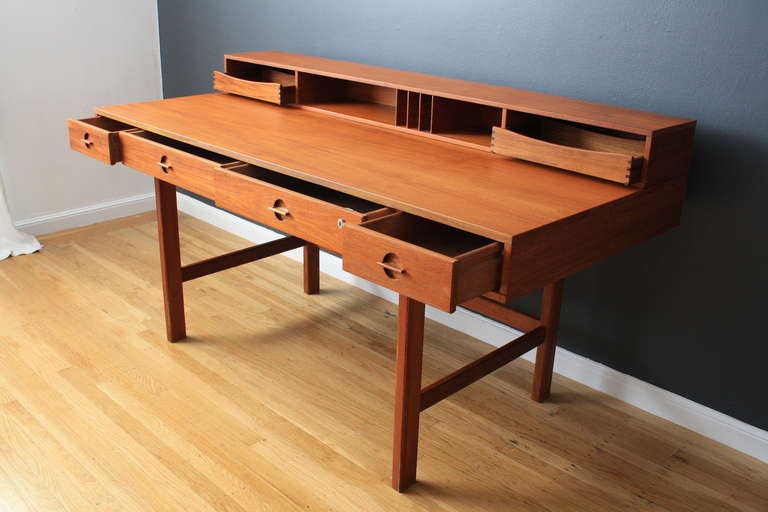 Danish Modern Lovig Desk by Jens Quistgaard In Good Condition In San Francisco, CA