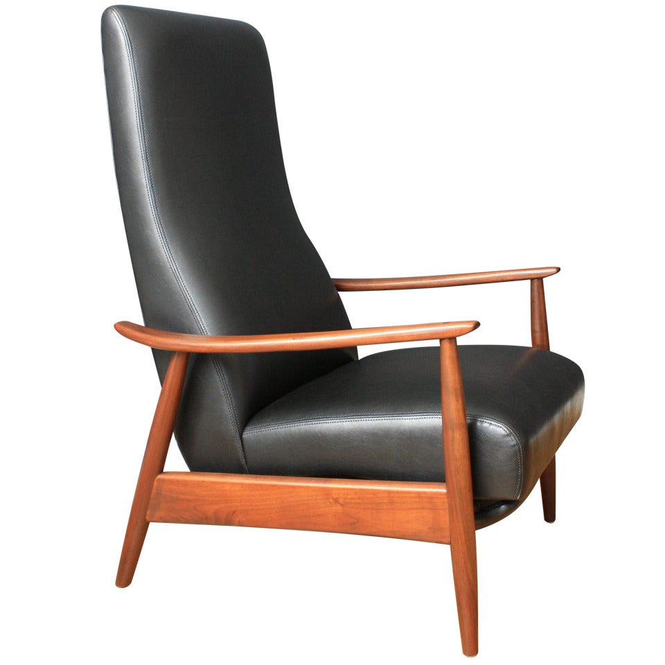 Mid-Century Modern Recliner by Milo Baughman