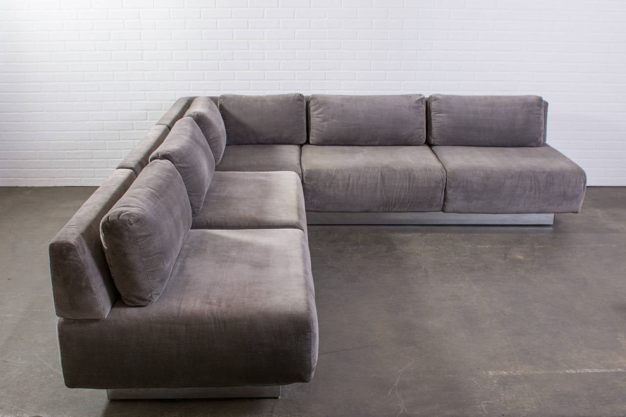 Mid-Century Modern Sectional Sofa by Harvey Probber