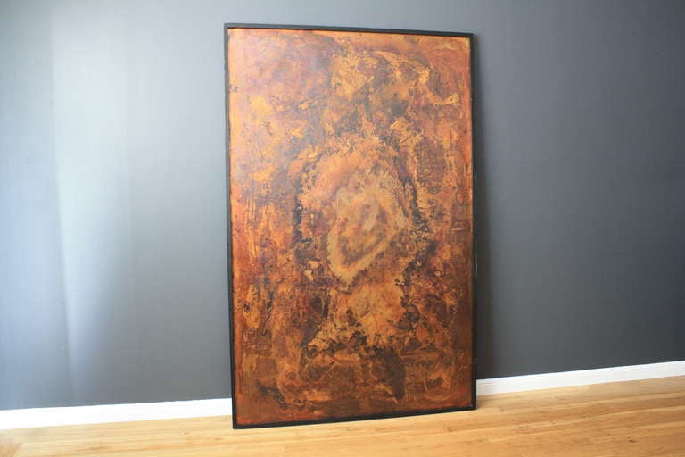 Copper Abstract Wall Art In Good Condition In San Francisco, CA