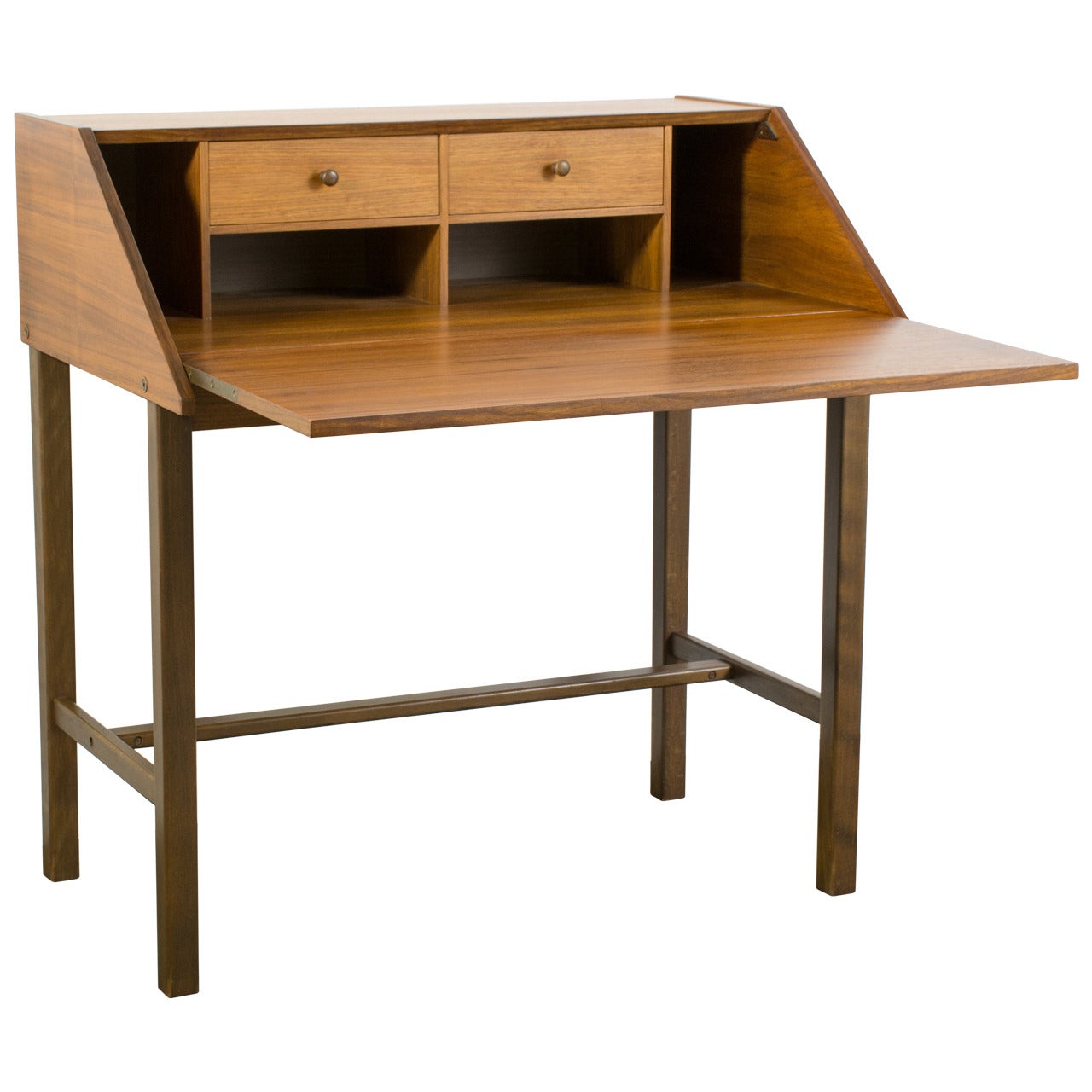 Scandinavian Modern Secretary Desk