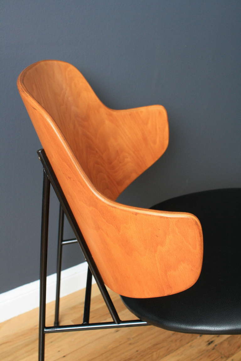 Mid-20th Century Pair of Vintage Penguin Chairs by Ib Kofod Larsen