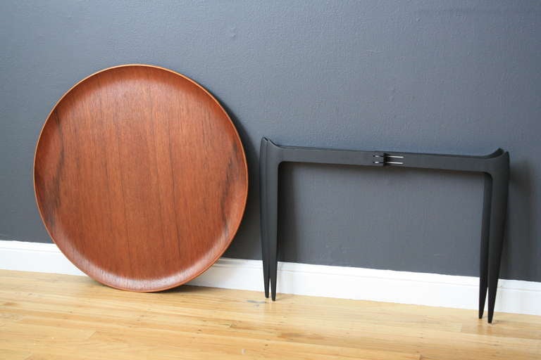 Danish Modern Tray Table by Fritz Hansen