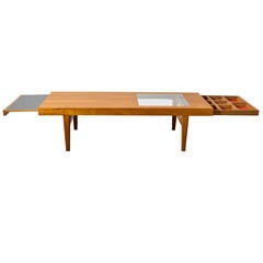 Rare Danish Modern Coffee Table by Selig