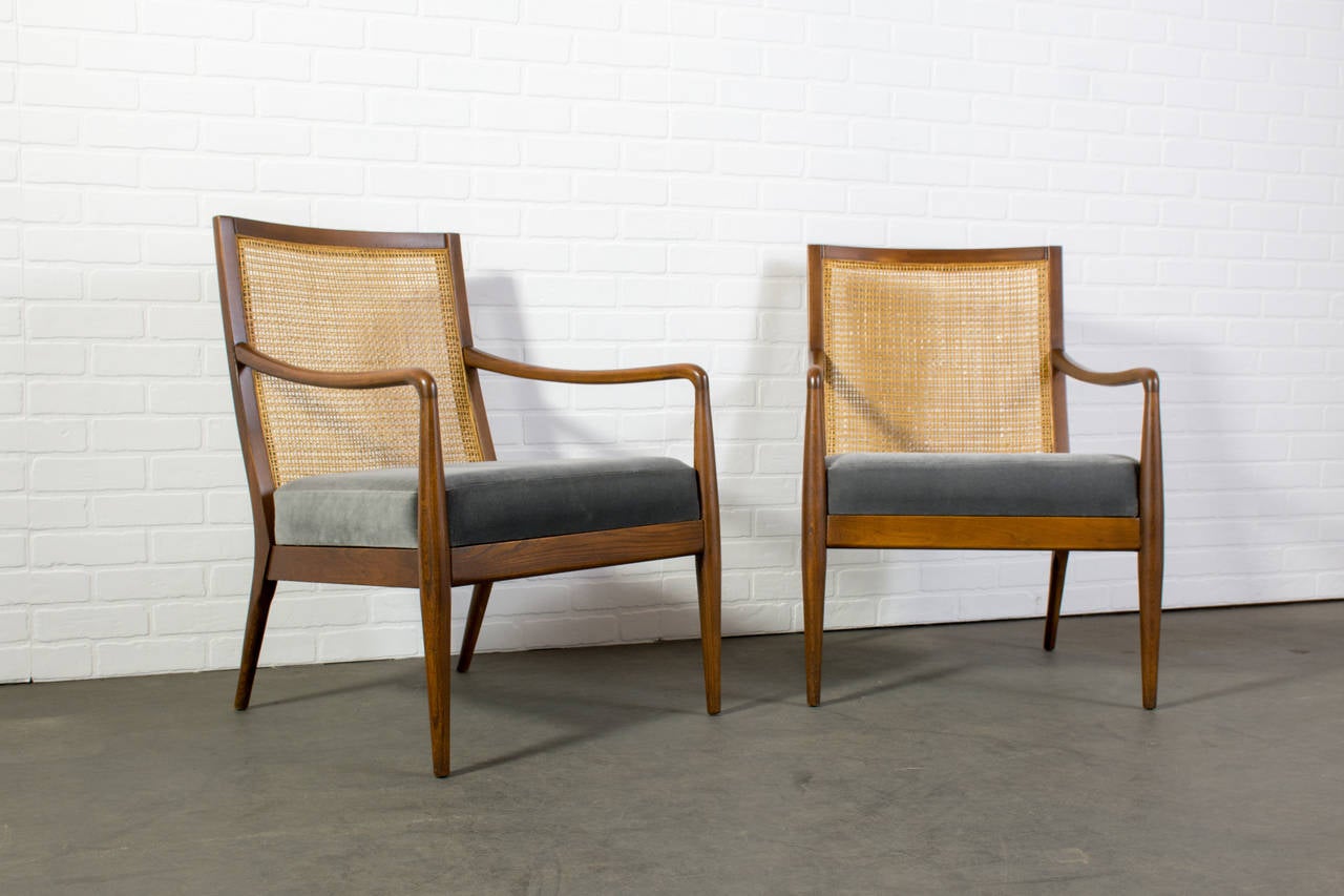 Mid-Century Modern Pair of Vintage Mid-Century Chairs by Richardson Nemschoff