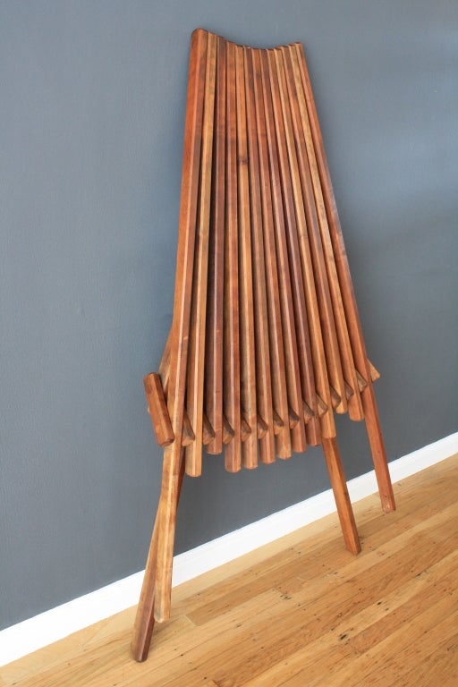 Vintage Mid-Century Teak Panamericana Chair 2