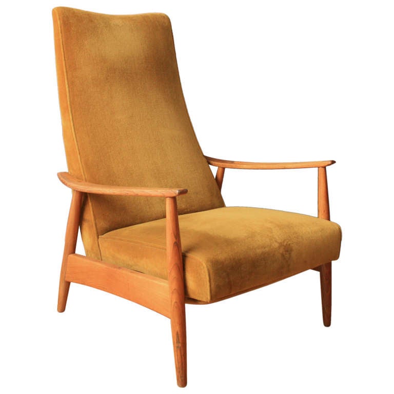 Vintage Milo Baughman Recliner at 1stDibs