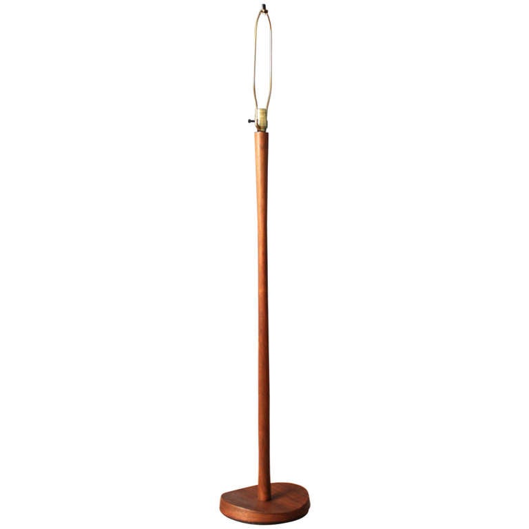 Danish Modern Teak Floor Lamp