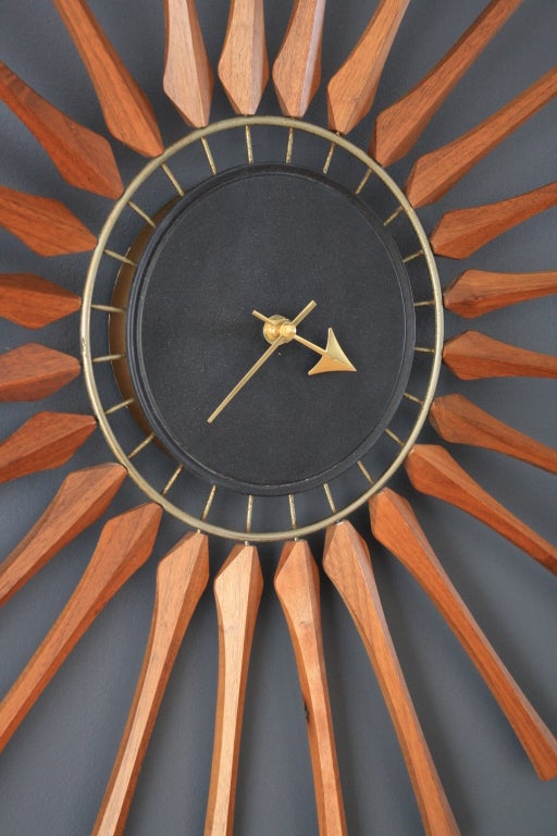 seth thomas starburst clock