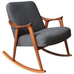 Danish Modern Rocking Chair