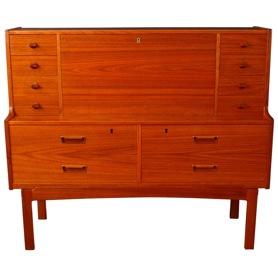 Danish Modern Secretary Desk by Arne Wahl Iversen