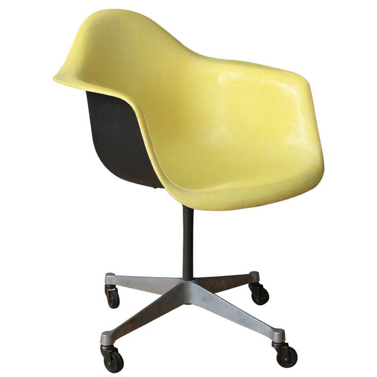 Vintage MidCentury Herman Miller Shell Chair at 1stDibs