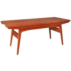 Danish Modern "Metamorphic" Table by Trioh