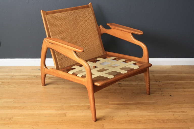 Wood Vintage Lounge Chair by Adrian Pearsall