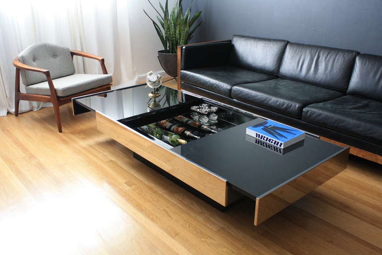 20th Century Vintage Coffee Table by Willy Rizzo for Cidue Italy