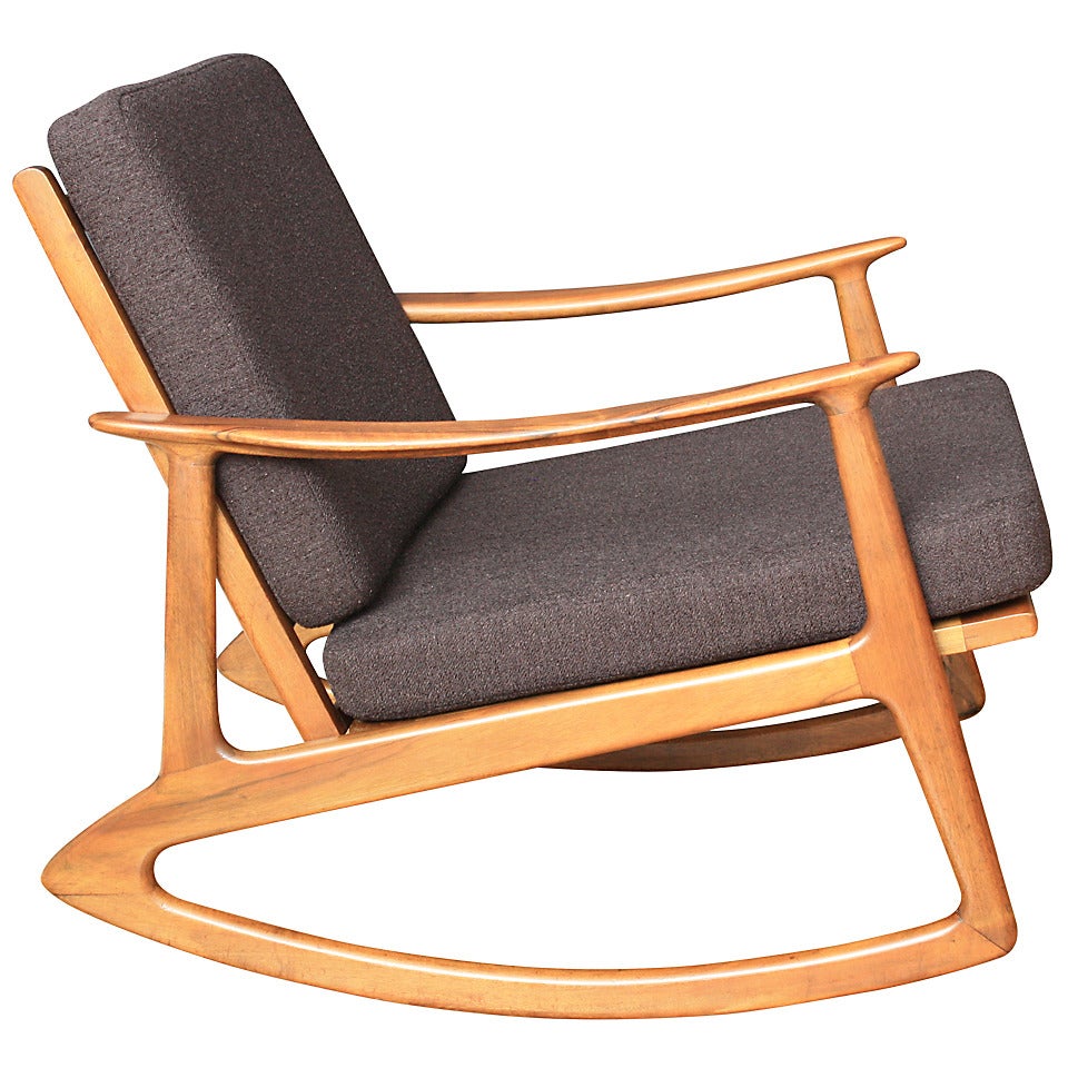 Mid-Century Modern Rocking Chair