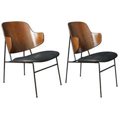 Pair of Ib Kofod-Larsen Penguin Chairs