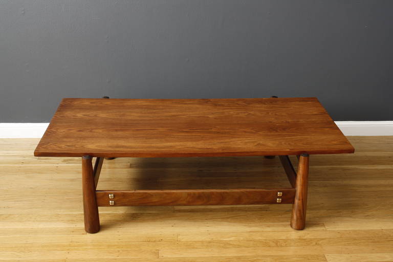 Brazilian Vintage Mid-century Coffee Table by Jean Gillon for Móveis Cimo