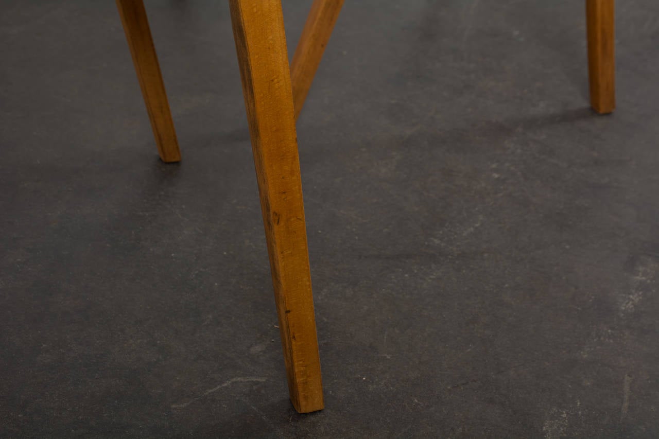 Mid-20th Century Set of Four Vintage Mid-Century Stacking Stools by Isamu Kenmochi