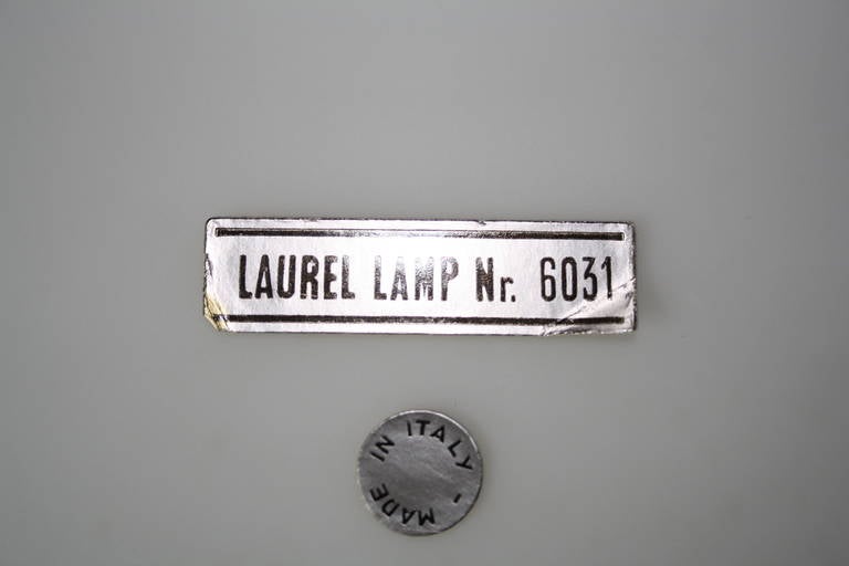 Mid-20th Century Pair of Vintage 'Mushroom' Floor Lamps by Laurel Lamp