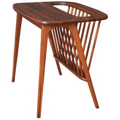 Vintage Mid-Century Magazine Side Table by Arthur Umanoff