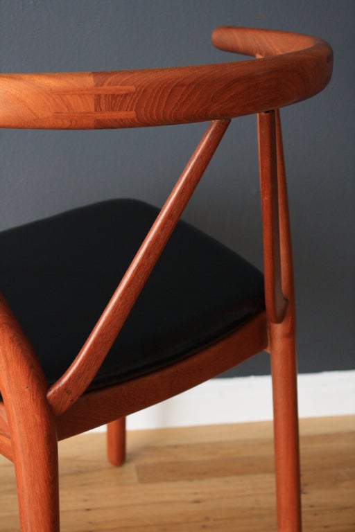 Pair of Danish Modern Chairs by Bruno Hansen 2