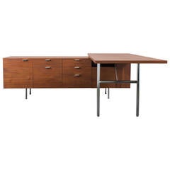 Executive Desk with Return by George Nelson for Herman Miller