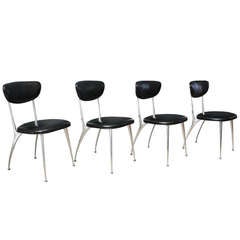 Set of Four Shelby Williams "Gazelle" Chairs