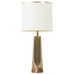 Vintage Mid-Century Brass Table Lamp by Laurel Lamp